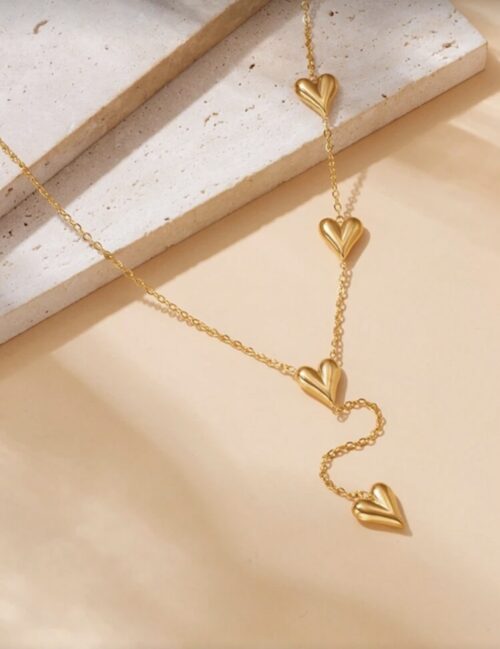 COLLAR HEART ACERO